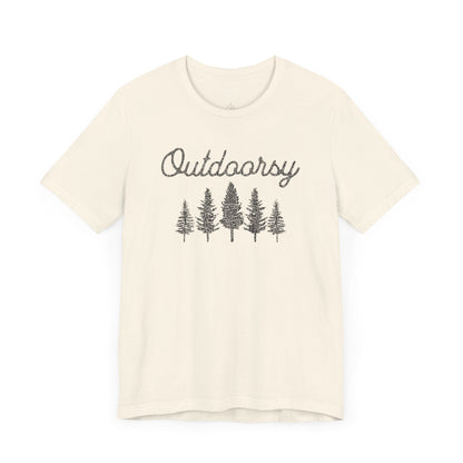 Outdoorsy with Trees T Shirt