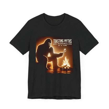 Toasting Myths Bigfoot Unisex Short Sleeve T Shirt