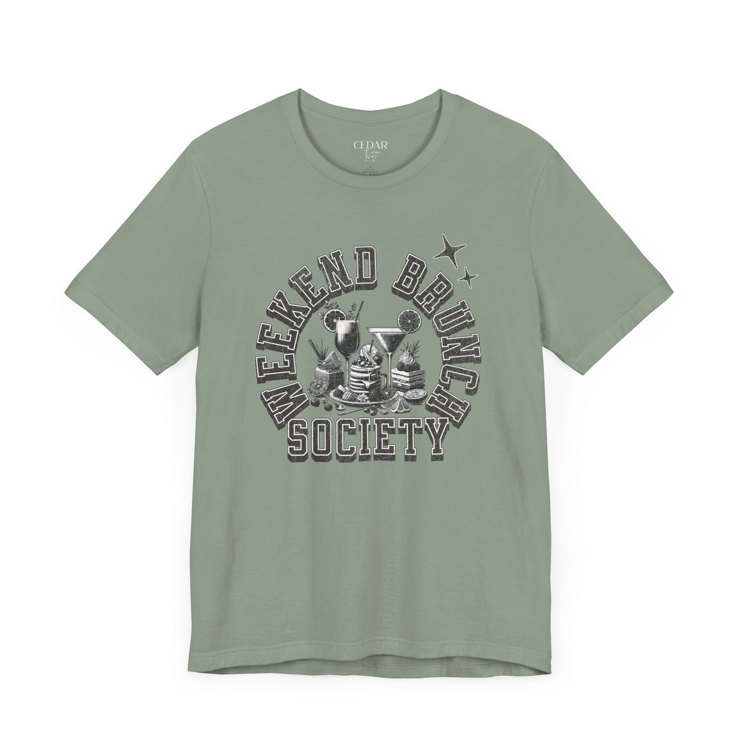 Weekend Brunch Society T Shirt