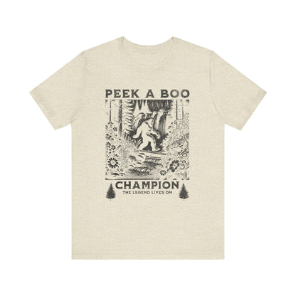 Peek A Boo Champion Men's T Shirt