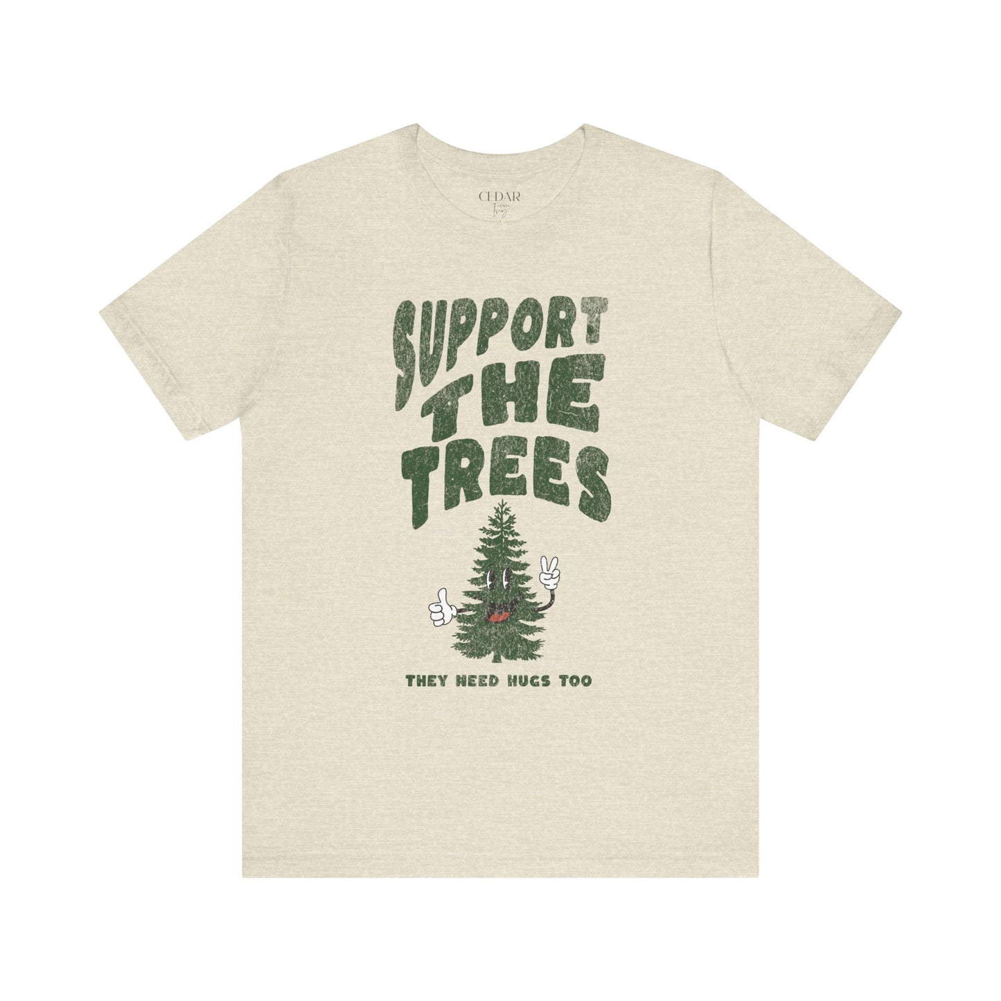 Support TheTrees Short Sleeve T Shirt