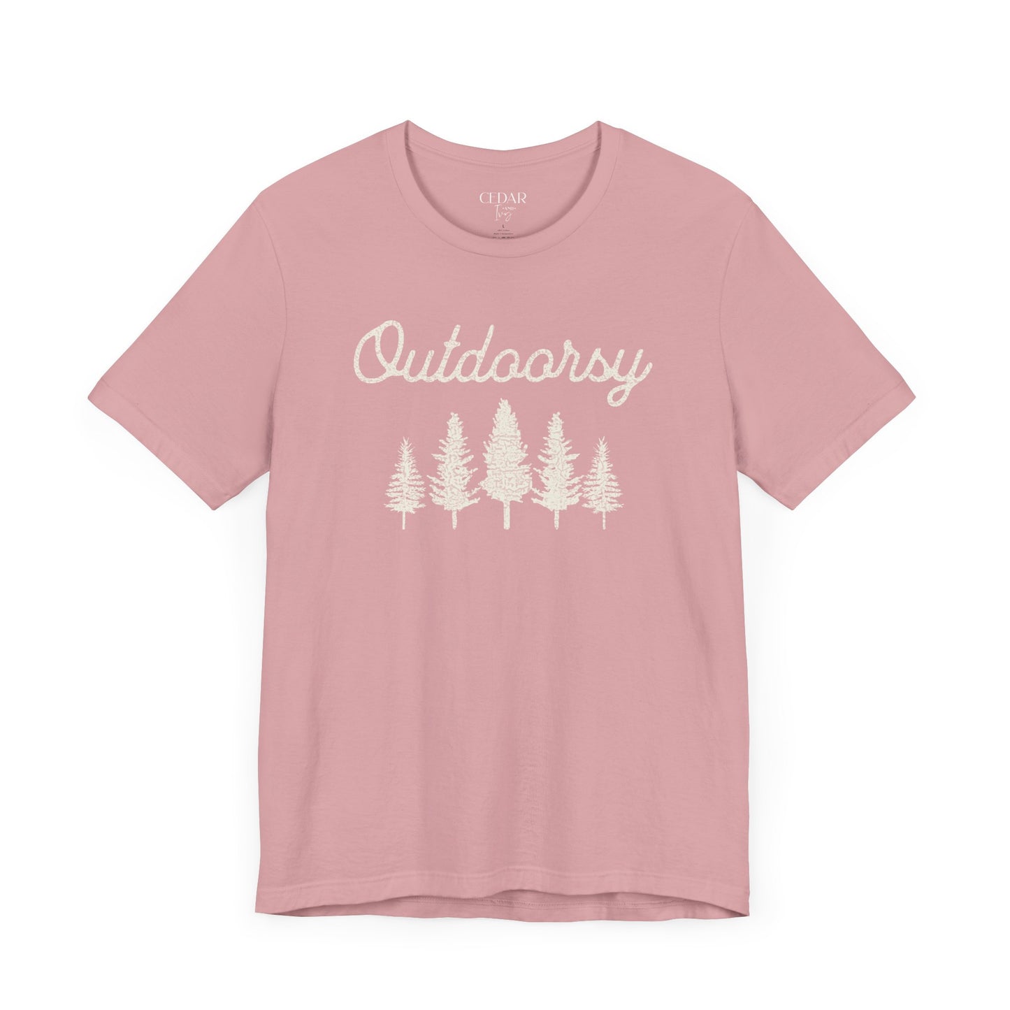 Outdoorsy with Trees T Shirt