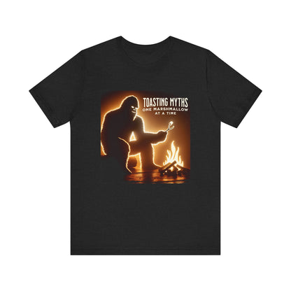 Toasting Myths Bigfoot Unisex Short Sleeve T Shirt