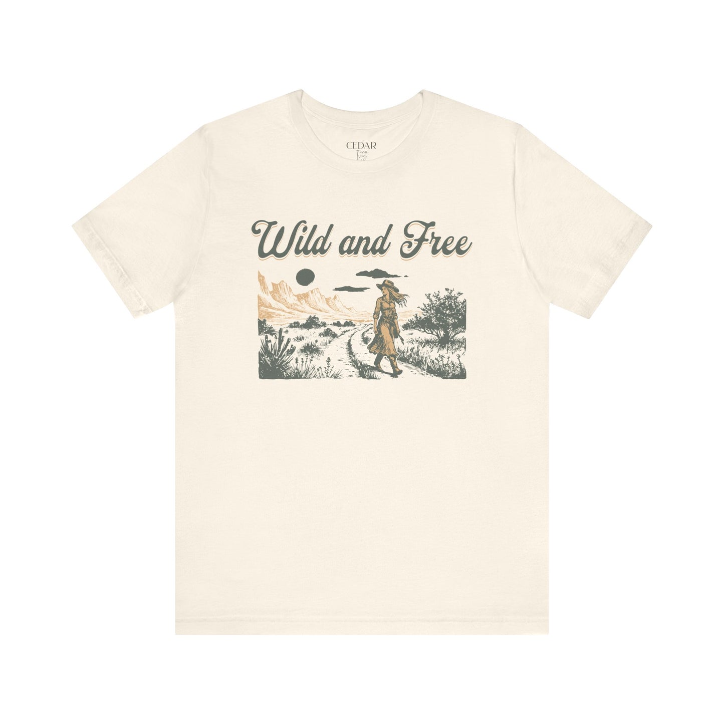 Wild and Free Unisex Fit T Shirt