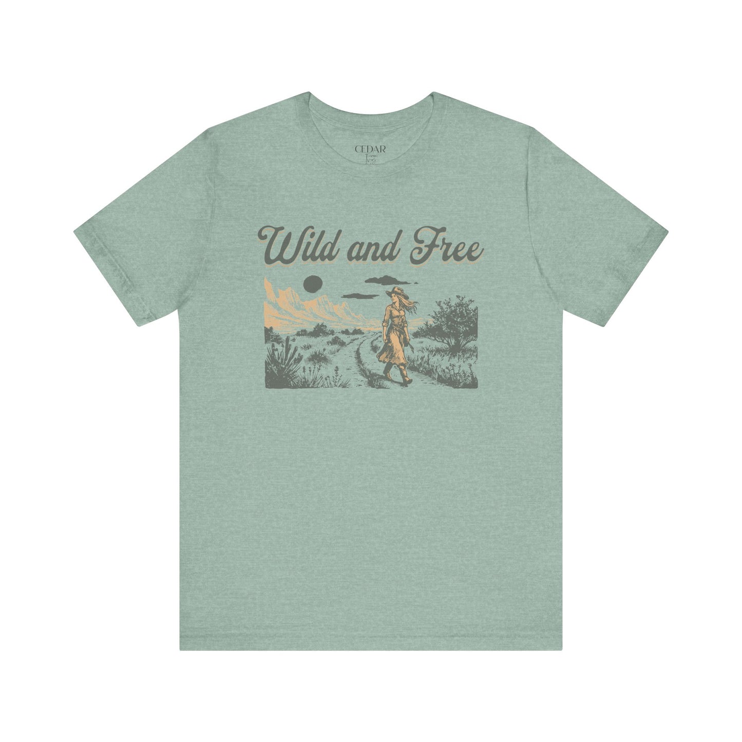 Wild and Free Unisex Fit T Shirt