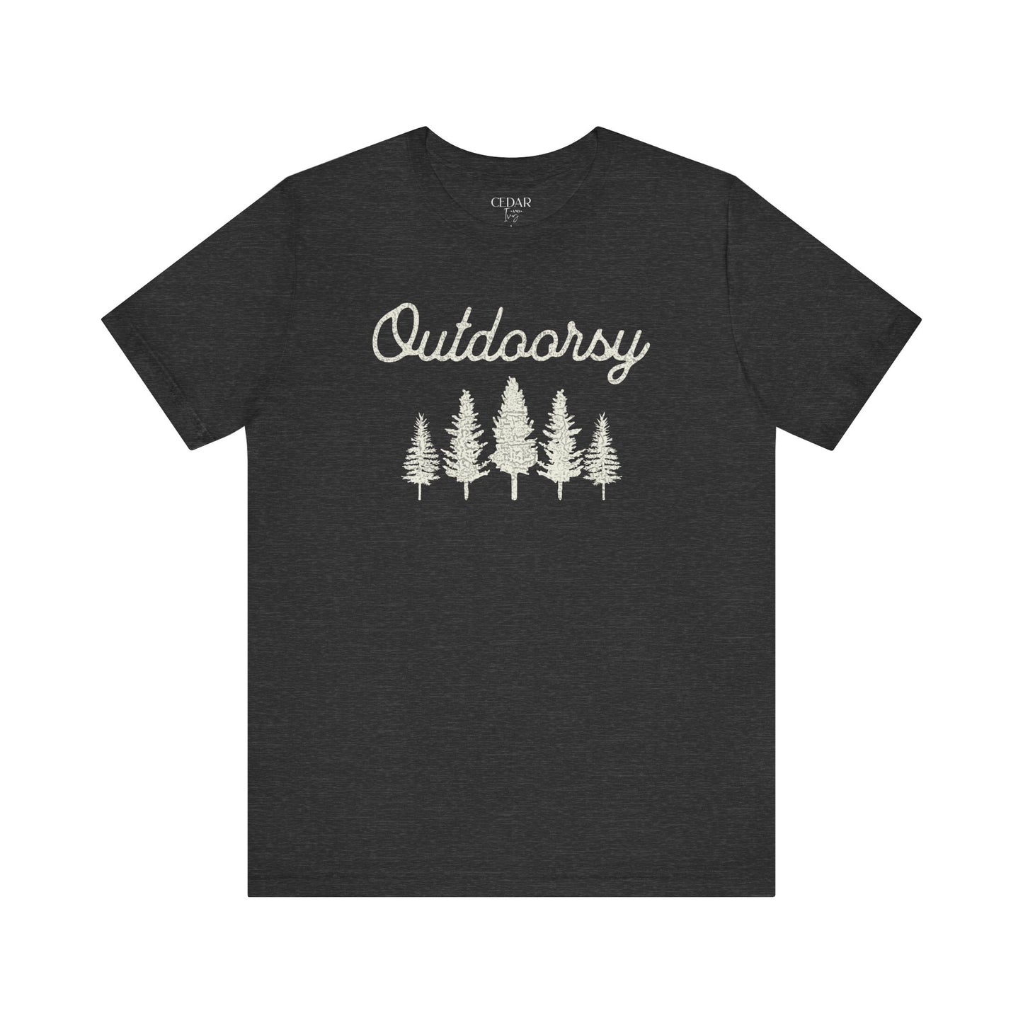 Outdoorsy with Trees T Shirt