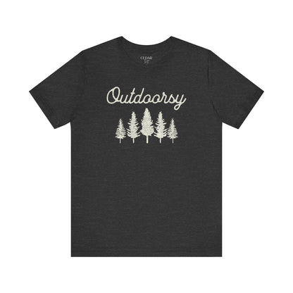 Outdoorsy with Trees T Shirt