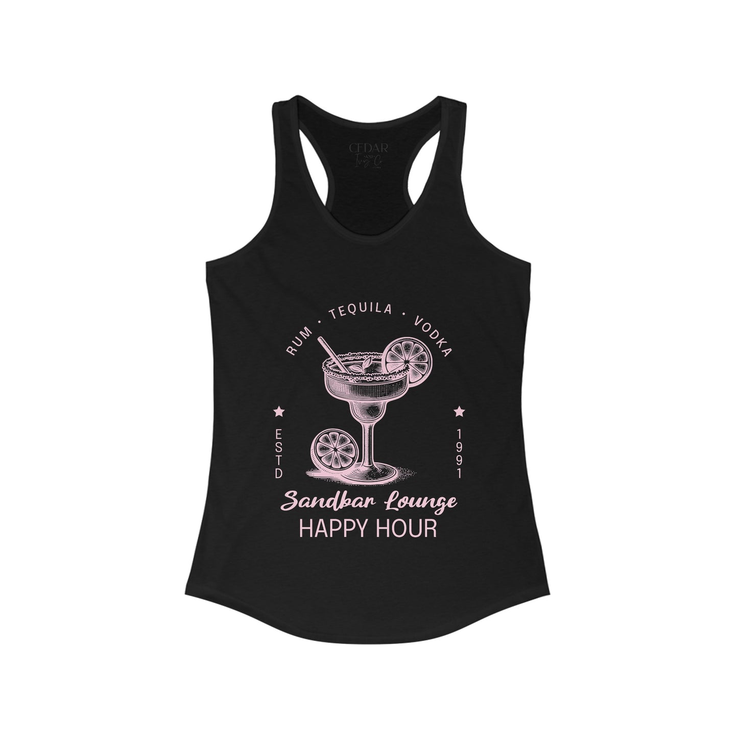 Sandbar Lounge Racerback Tank