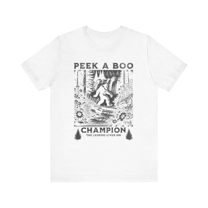 Peek A Boo Champion Men's T Shirt