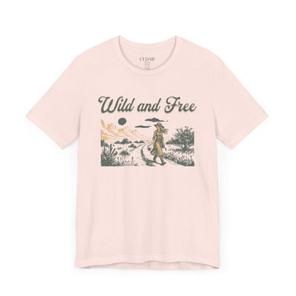 Wild and Free Unisex Fit T Shirt