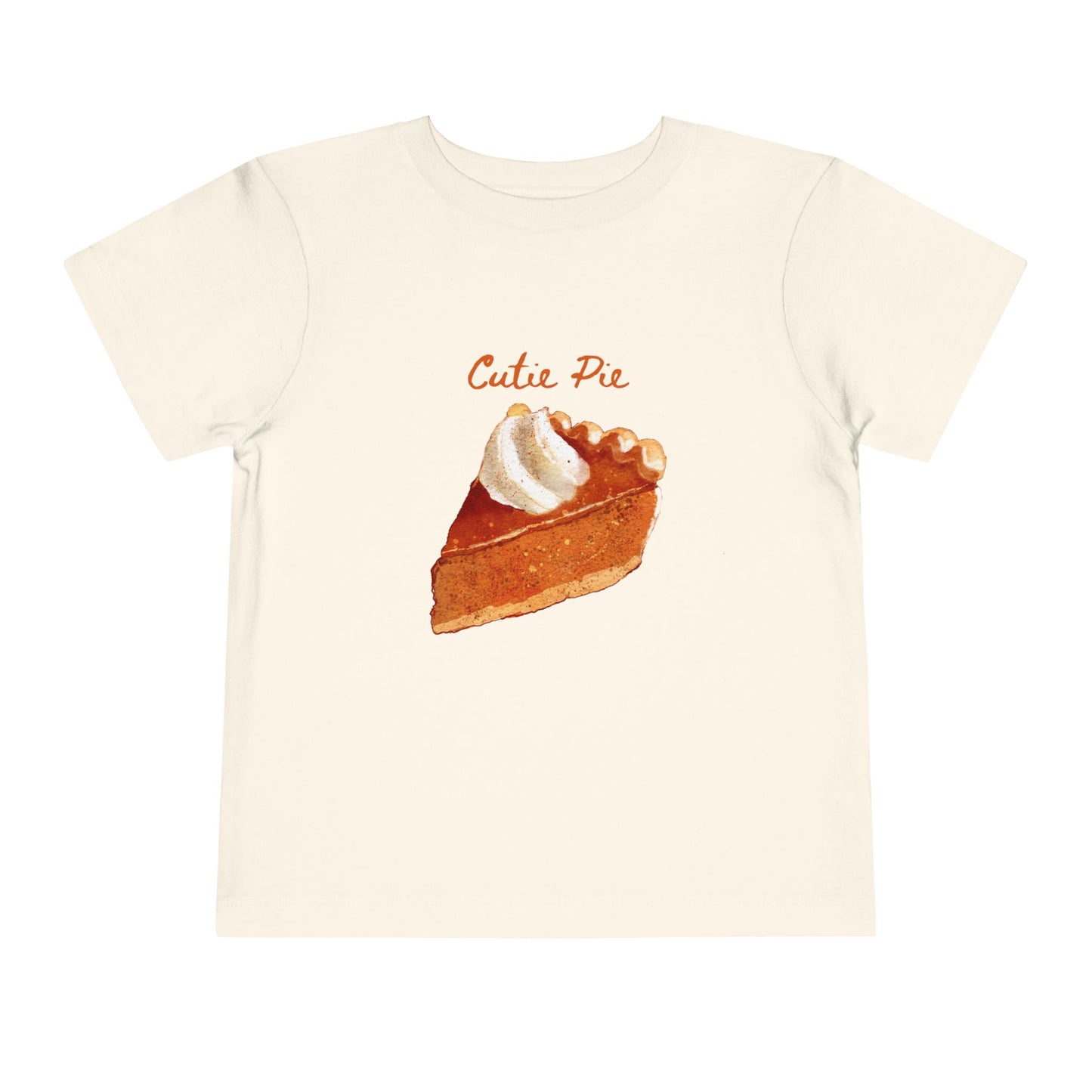 Cutie Pie Pumpkin Pie Thanksgiving Toddler T-Shirt