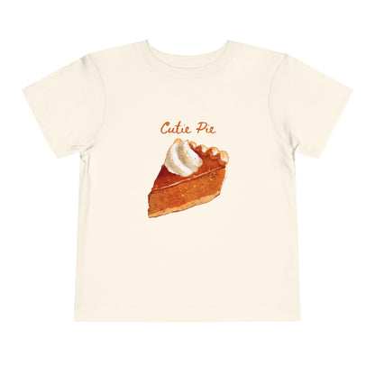 Cutie Pie Pumpkin Pie Thanksgiving Toddler T-Shirt