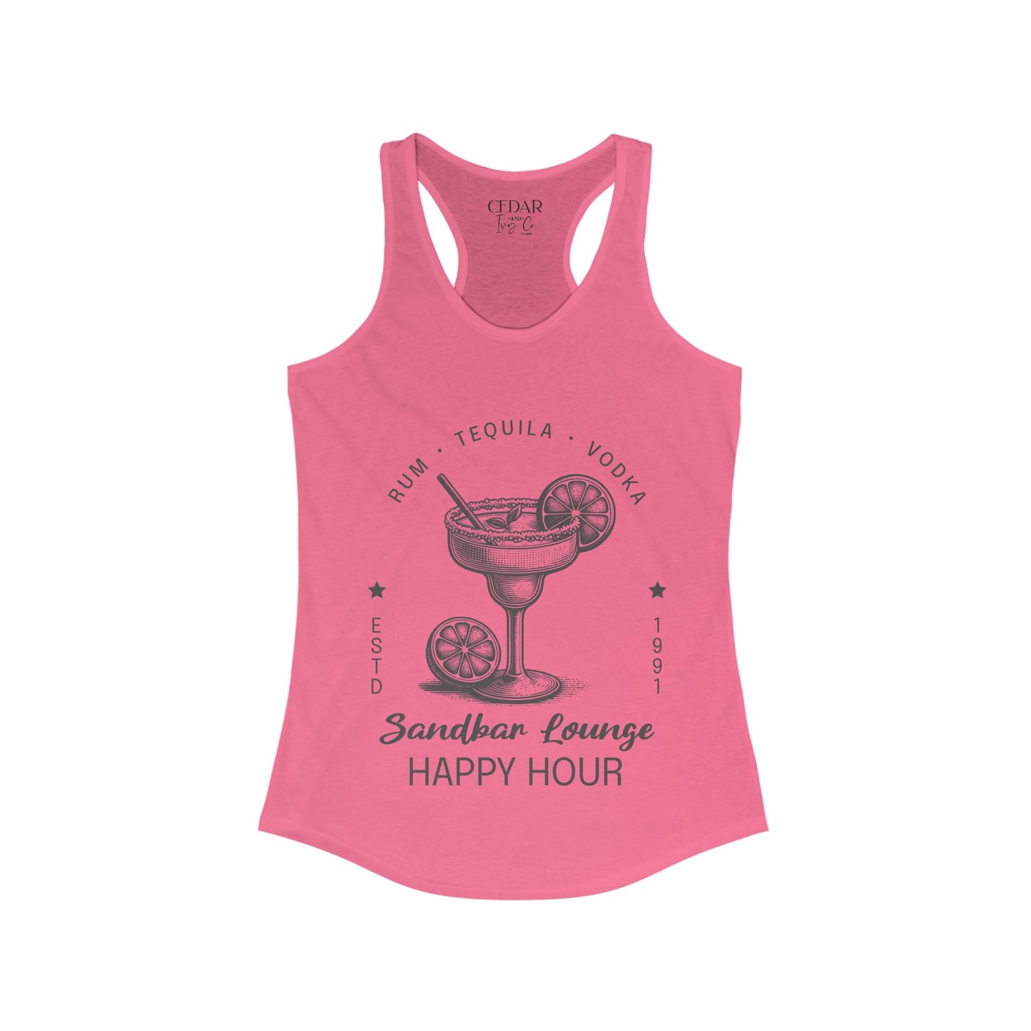 Sandbar Lounge Racerback Tank