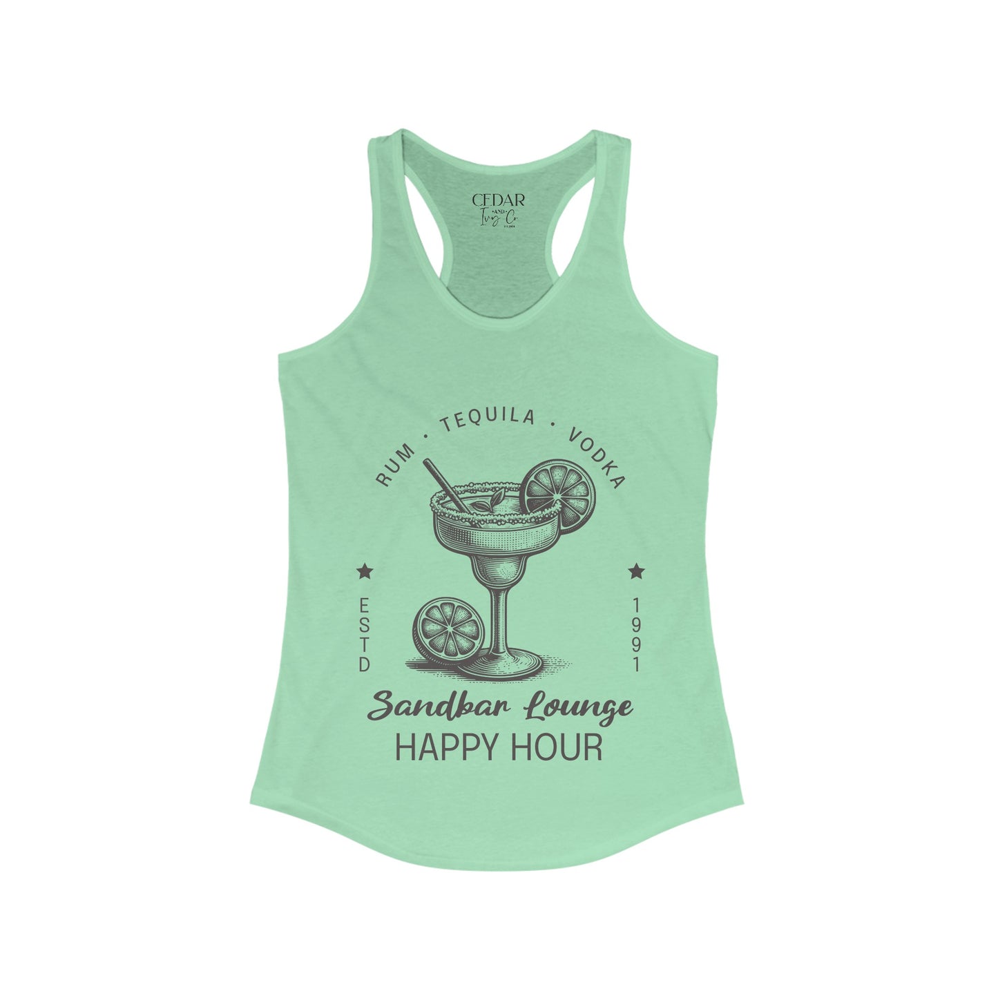 Sandbar Lounge Racerback Tank