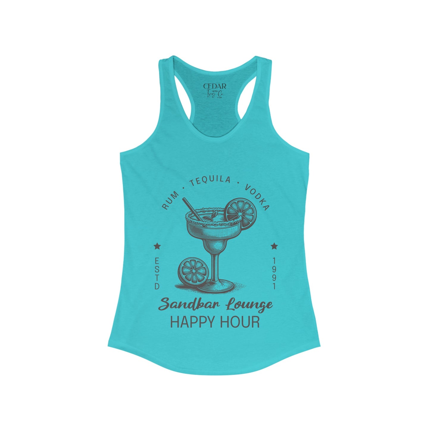 Sandbar Lounge Racerback Tank