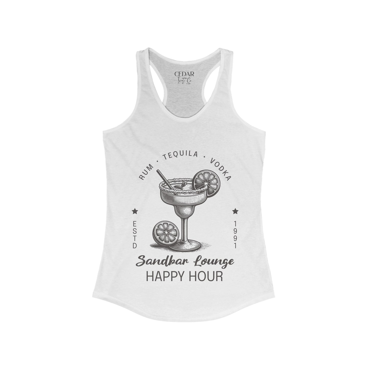 Sandbar Lounge Racerback Tank