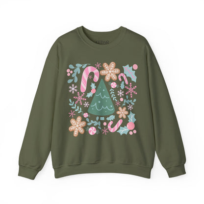 Peppermint Dreams Crewneck Sweatshirt