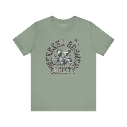 Weekend Brunch Society T Shirt