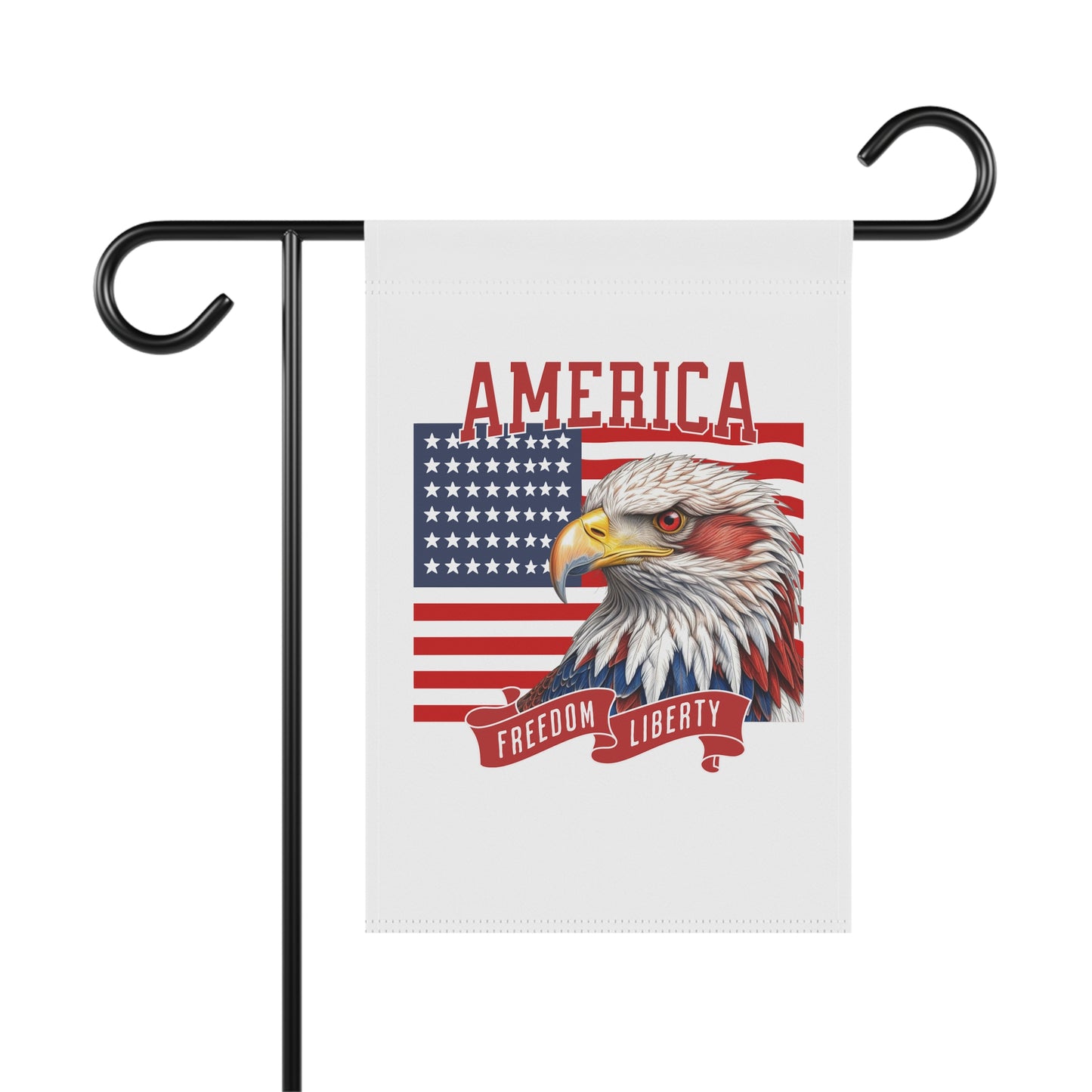 America Freedom Liberty Outdoor Garden Flag