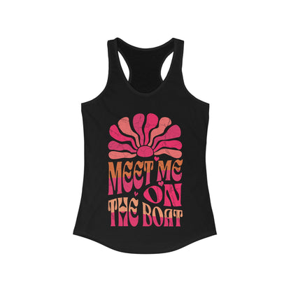 Meet Me On The Boat Racerback Tank Top