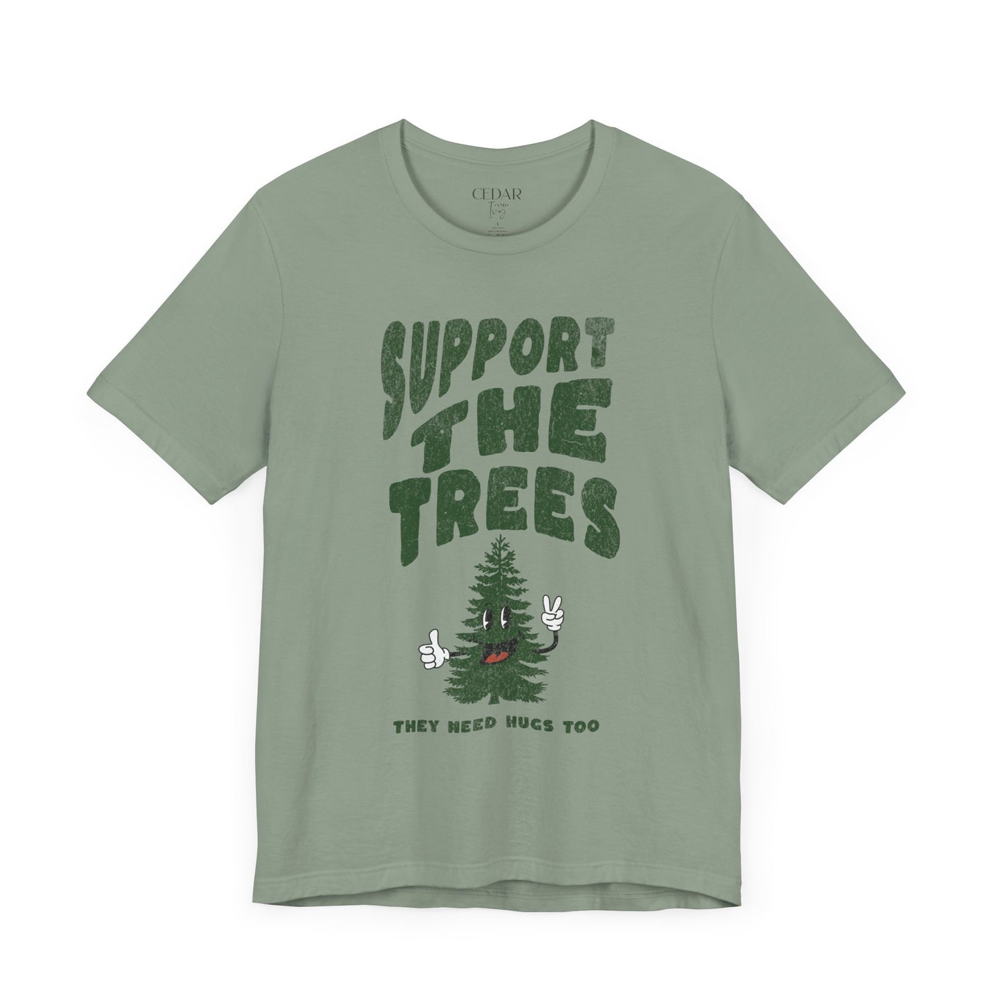 Support TheTrees Short Sleeve T Shirt