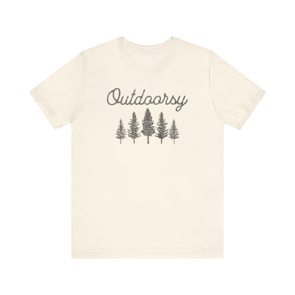 Outdoorsy with Trees T Shirt