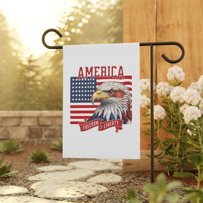 America Freedom Liberty Outdoor Garden Flag