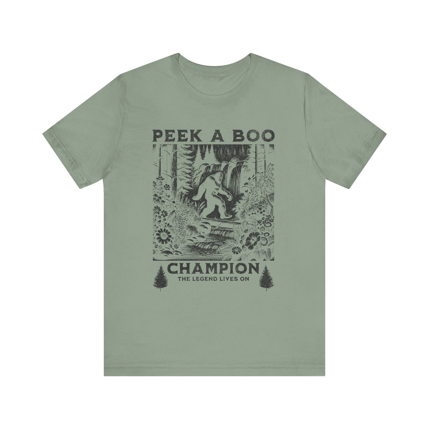 Peek A Boo Champion Men's T Shirt