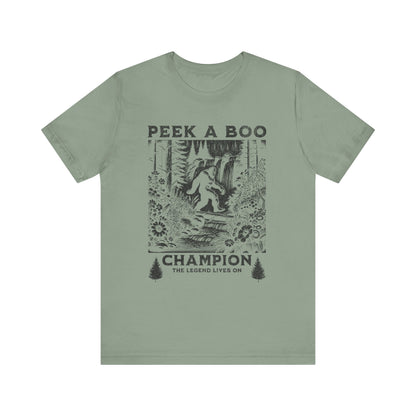 Peek A Boo Champion Men's T Shirt