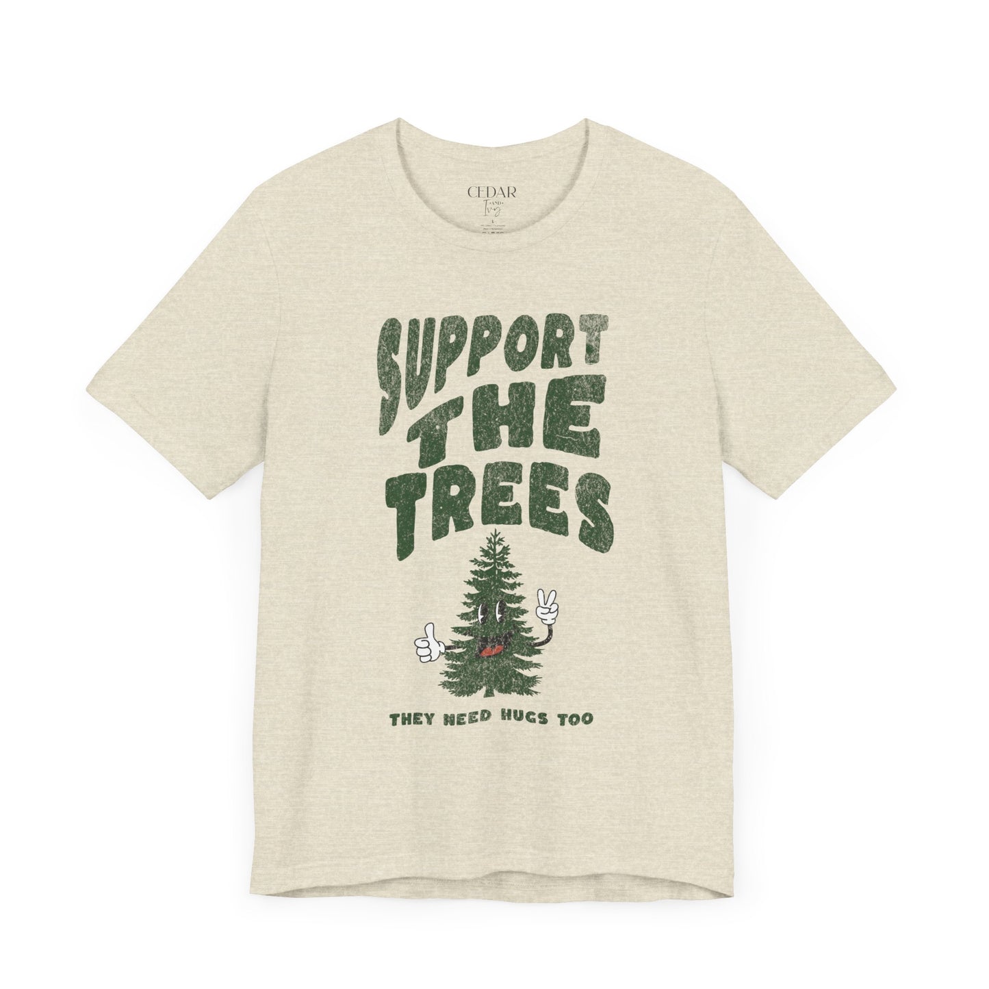 Support TheTrees Short Sleeve T Shirt