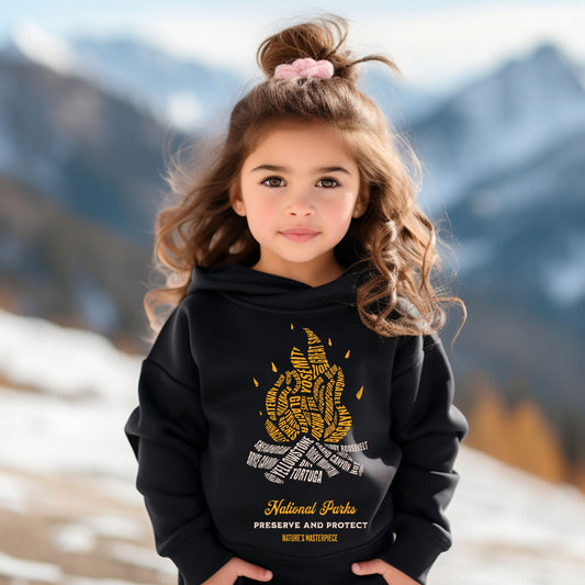 National Parks Campfire Toddler Hoodie