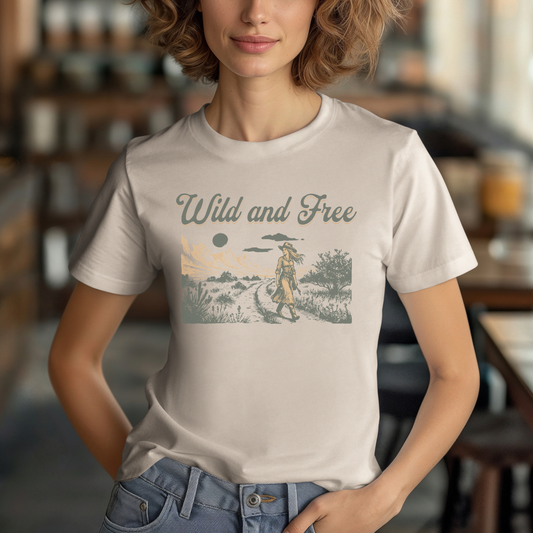 Wild and Free Unisex Fit T Shirt