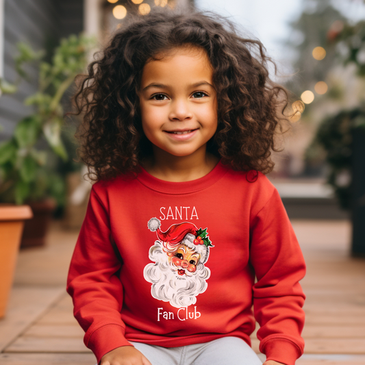 Santa Fan Club Youth Crewneck