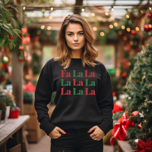 Fa La La Holiday Crewneck