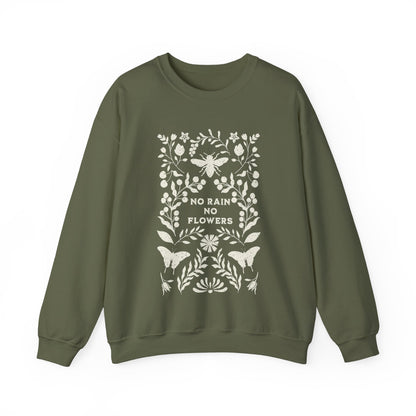 No Rain No Flowers Crewneck Sweatshirt