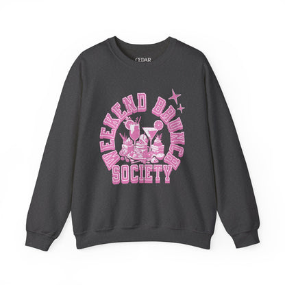 Weekend Brunch Society Crewneck Sweatshirt