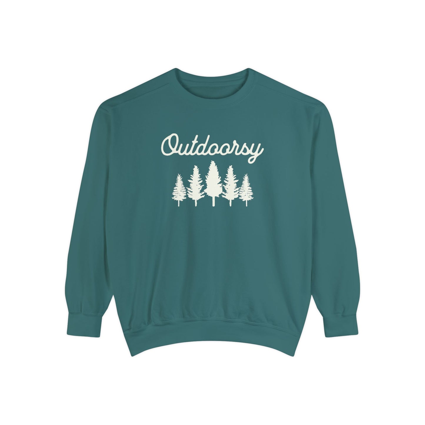 Comfort Colors Outdoorsy Unisex Fit Crewneck Sweatshirt