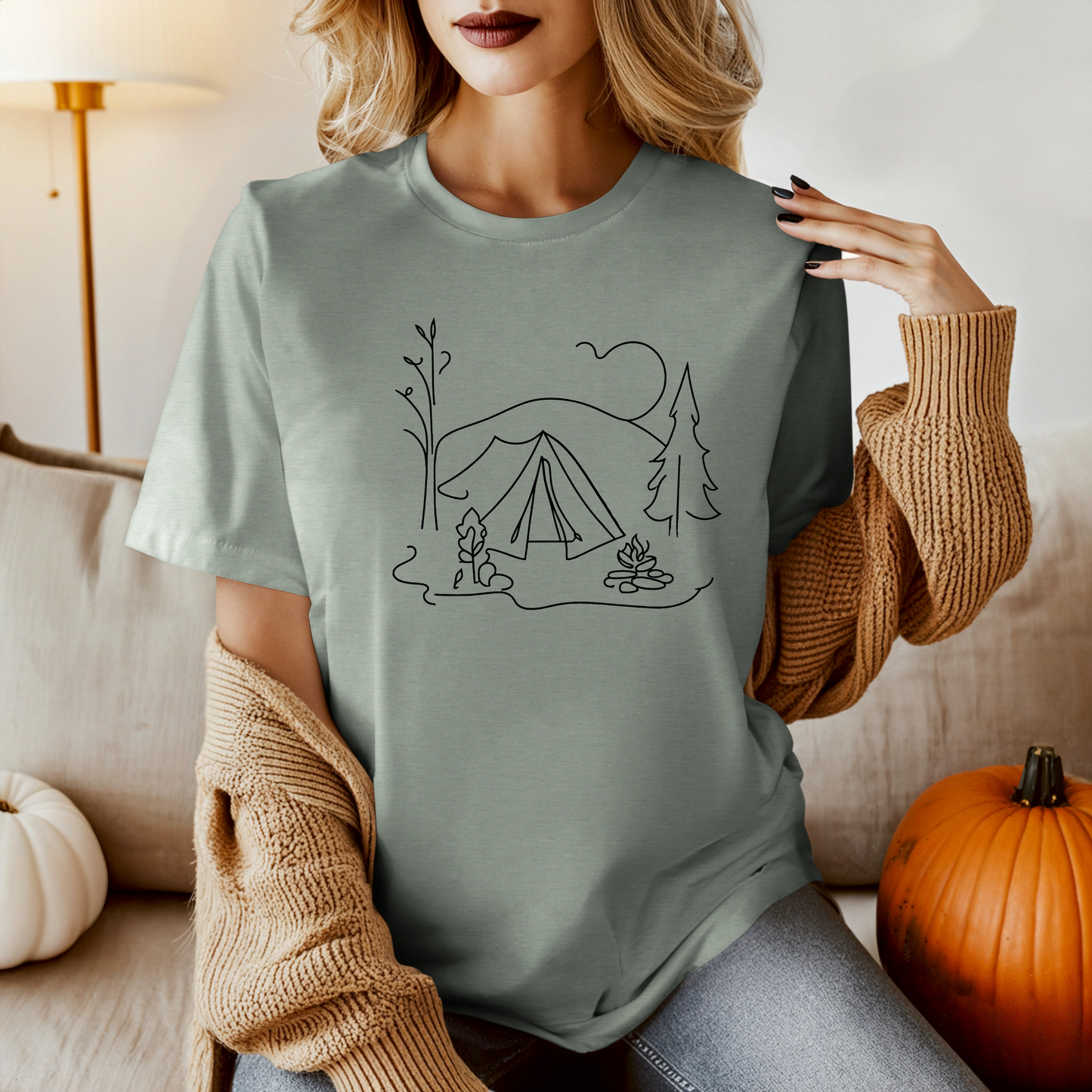 Fall Camping T Shirt