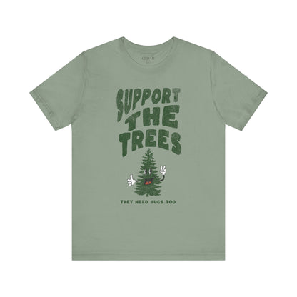 Support TheTrees Short Sleeve T Shirt