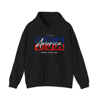 Strong Proud Free Hoodie Sweatshirt