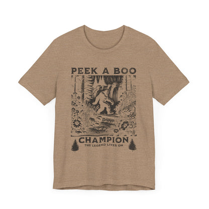 Peek A Boo Champion Men's T Shirt