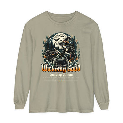 Wickedly Good Camping Potions Long Sleeve T-Shirt