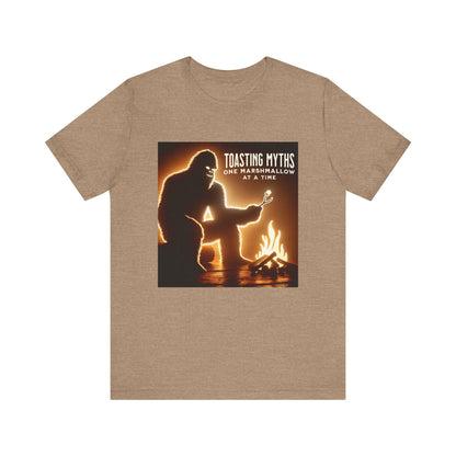 Toasting Myths Bigfoot Unisex Short Sleeve T Shirt