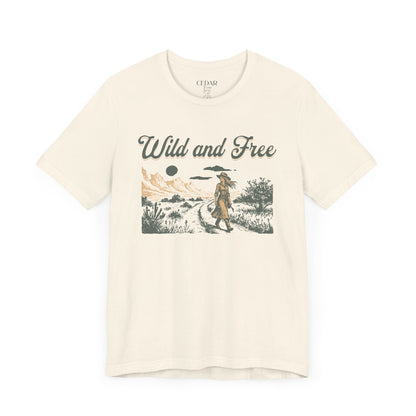 Wild and Free Unisex Fit T Shirt