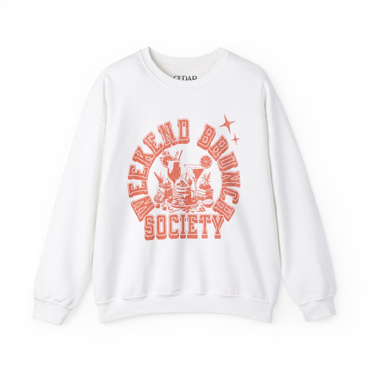 Weekend Brunch Society Crewneck Sweatshirt