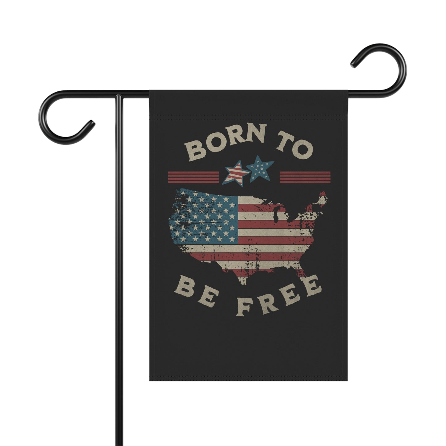 Born To Be Free Outdoor Garden Flag