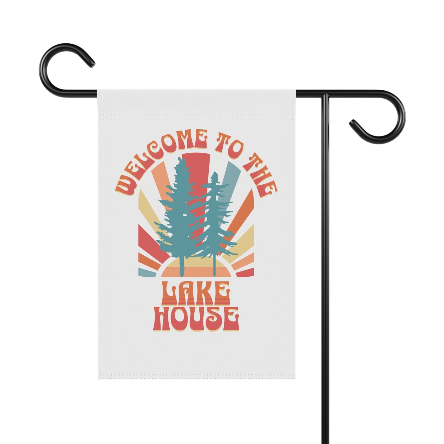 Welcome To the Lake House Outdoor Garden Flag