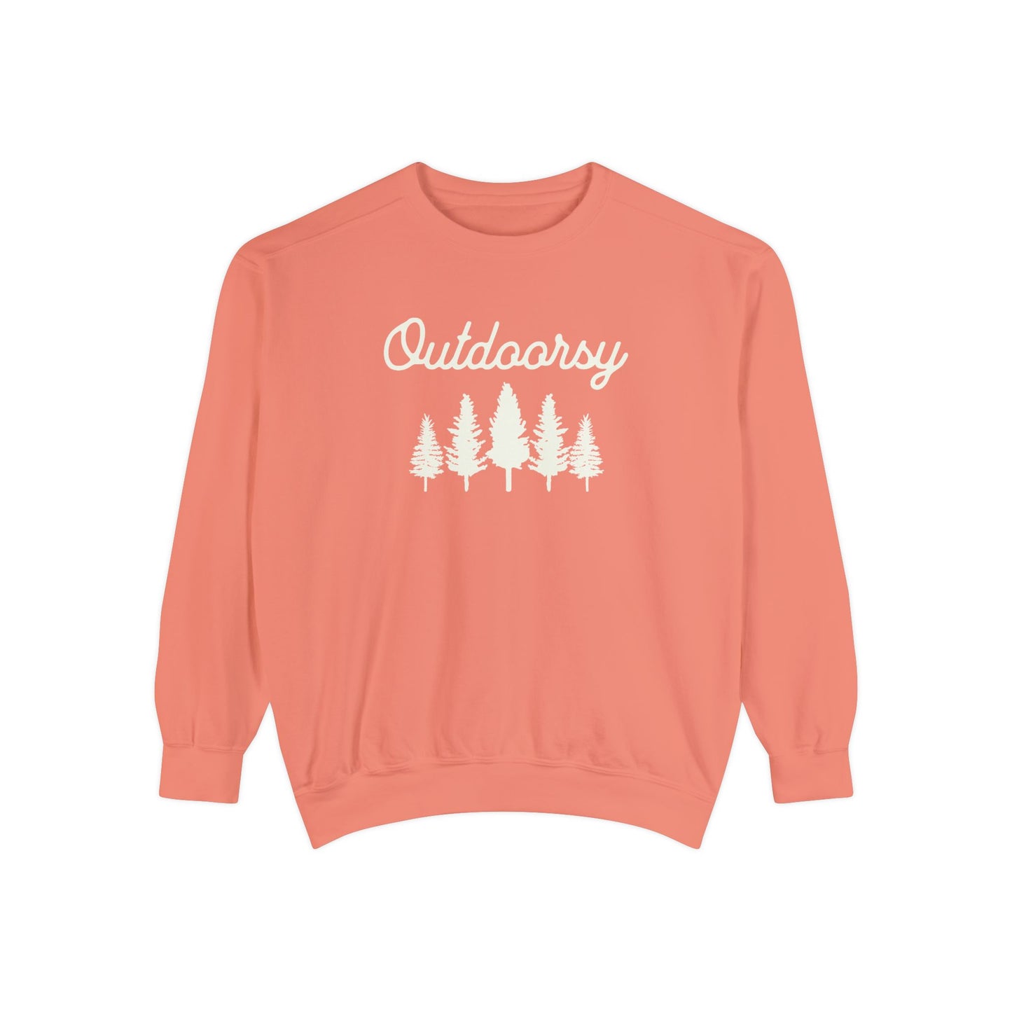 Comfort Colors Outdoorsy Unisex Fit Crewneck Sweatshirt