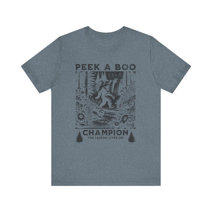 Peek A Boo Champion Men's T Shirt