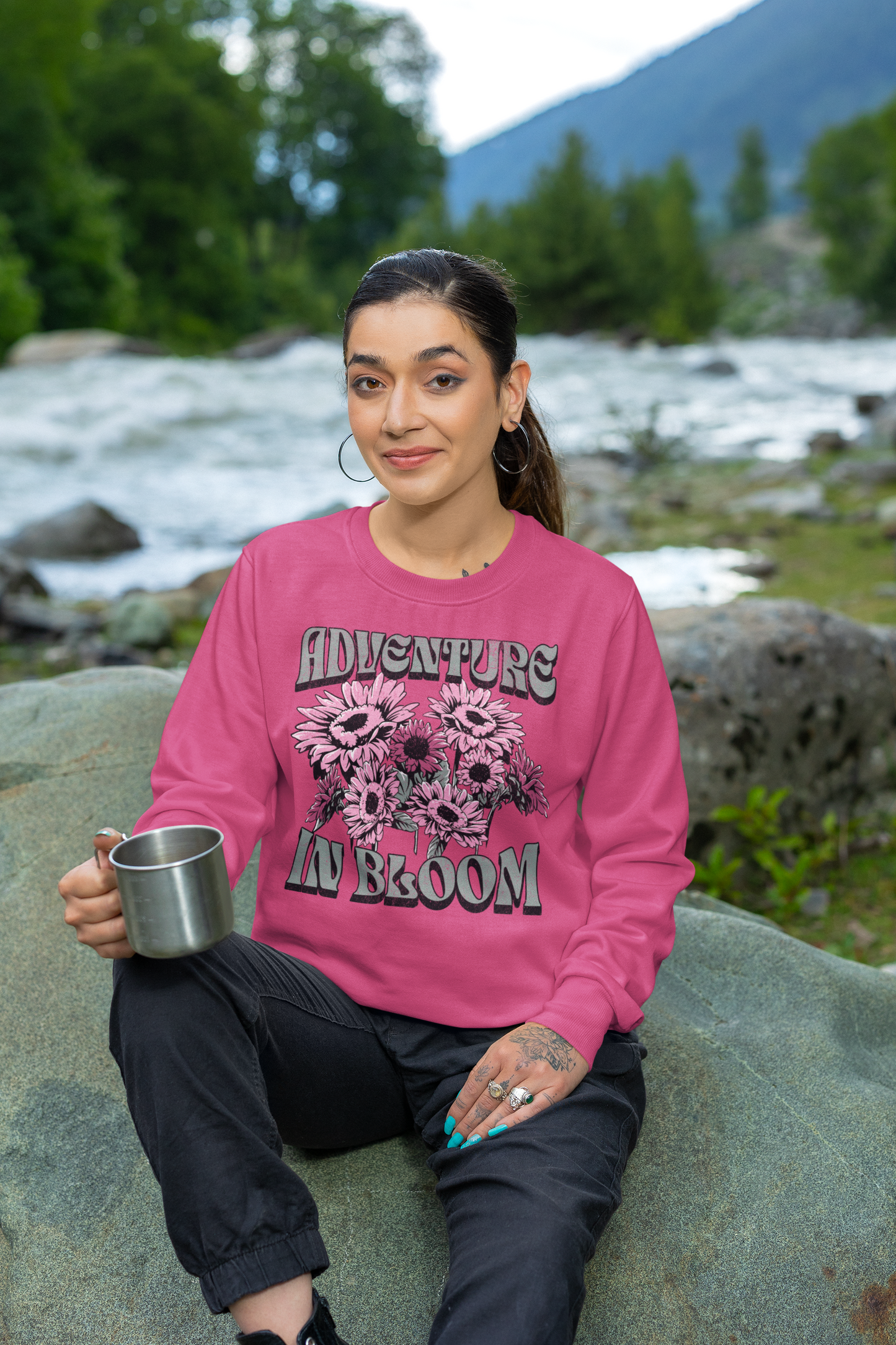 Adventure in Bloom Crewneck Sweatshirt